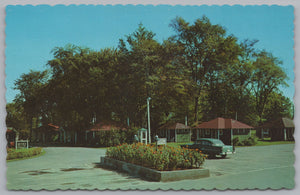 Green Valley Motor Court, Ottawa, Ontario, Canada, Vintage Post Card.