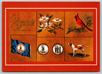 Virginia, Old Dominion State, Vintage Post Card