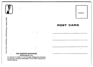 The Powder Magazine, Williamsburg, Virginia, Vintage Post Card