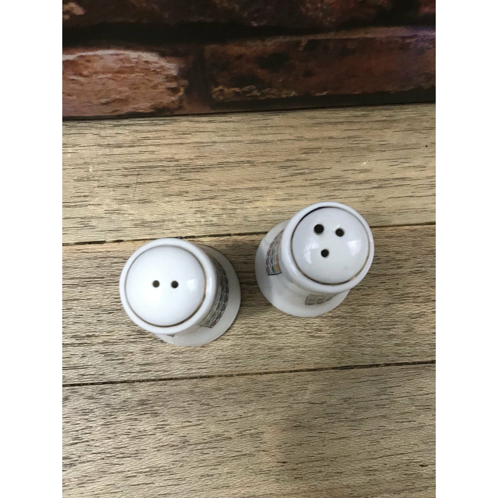 Vintage Ceramic “I Love Las Vegas” Salt & Pepper Shakers - 1960’s