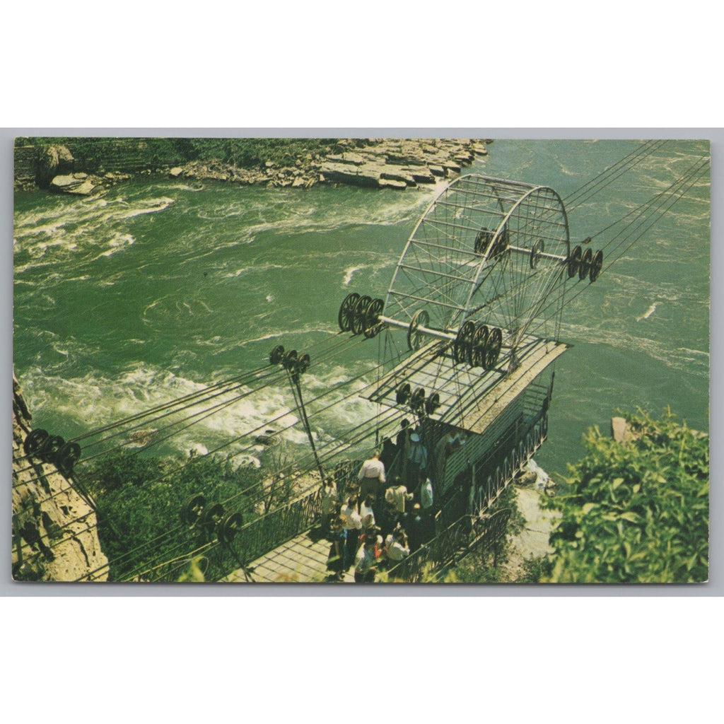 Spanish Aerial Car, Niagara Falls, Canada, Vintage Post Card.