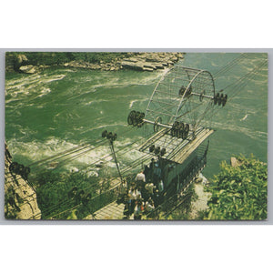 Spanish Aerial Car, Niagara Falls, Canada, Vintage Post Card.
