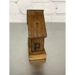 Vintage Wood Bamboo House Hut Aloha Hawaii Salt & Pepper Shaker Duo