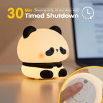 Panda Night Light, LED Squishy Cute Lamp, Night Light for Kids, Silicone