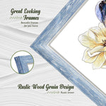 3x5 Picture Frames Set of 4 with Opening Size 2.6''x4.6'', Rustic Photo Frame