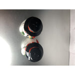 Vintage AMC NY Ceramic Snowman Salt & Pepper Shakers Taiwan 1980s
