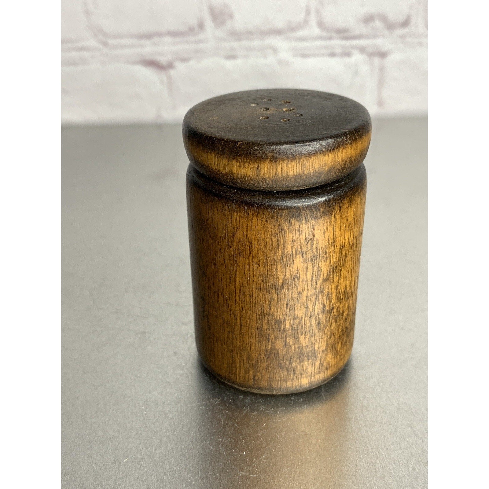 Vintage MCM Wooden Salt Or Pepper Shaker - Replacement