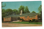 Maplewood Memorial Library, New Jersey, Vintage Post Card.