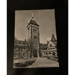 Vtg Zurich Switzerland Landes Museum RPPC Continental Postcard