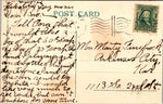 Catholic Cathedral, Wichita, Kansas, USA, Vintage Post Card