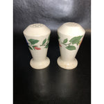 Vintage Multi Floral Pattern Salt & Pepper Shakers Porcelain Ceramic Japan 1950s