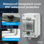 4-Way Circuit Breaker Box , ABS Enclosure Waterproof, Ventilated, Indoor/Outdoor