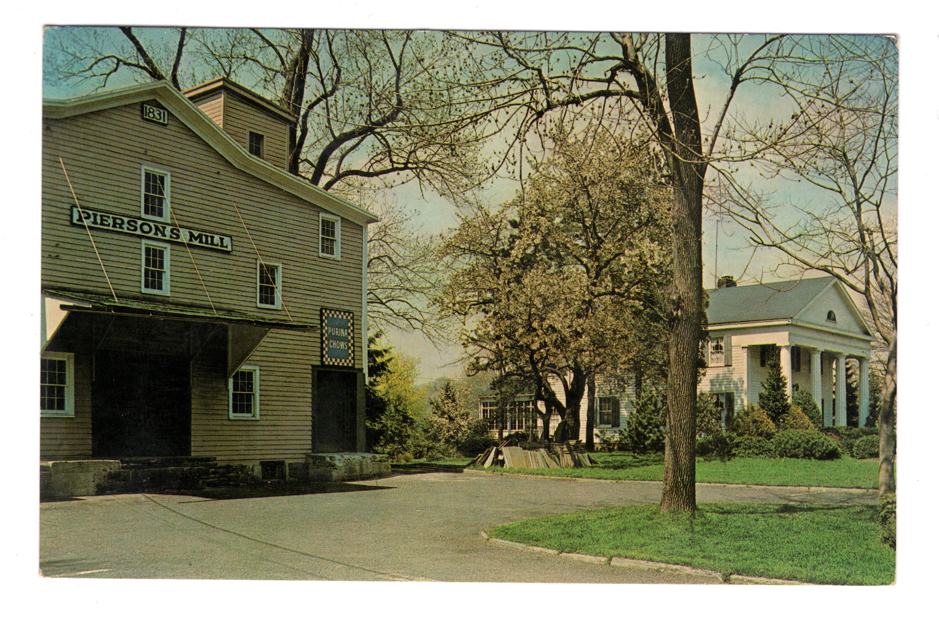 Pierson’s Mill, Maplewood New Jersey, Vintage Post Card.