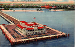 Recreation Pier, St. Petersburg, Florida, USA, Vintage Post Card