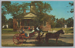 Courthouse Of 1770, Williamsburg, Virginia, Vintage Post Card.