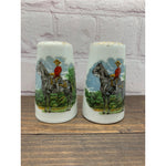 Vintage Canadian Salt & Pepper Shakers, Royal Mounted Police, Maple Leaf- Japan 1950s
