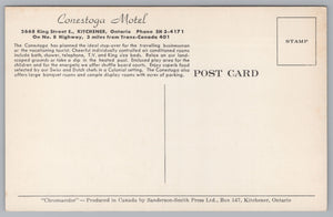 Conestoga Motel, King Street, Kitchener, Ontario, Canada, Vintage PC