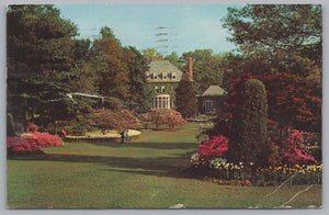 Sherwood Gardens, Baltimore, Maryland, USA, Vintage Post Card.