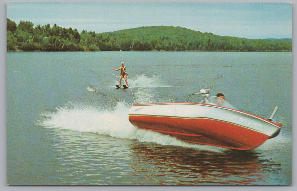 Hub Of The Kawarthas, Bobcaygeon, Ontario, Canada, Vintage Post Card.