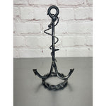 Vintage Nautical Anchor Stand FOR Hanging Lantern Salt & Pepper Shaker Sets