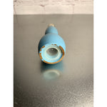 Vintage Mid Century Modern Blue Wood Salt Or Pepper Shaker -Replacement