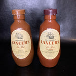 Vintage Imported Lancers Vin Rose Wine 6” Salt & Pepper Shakers Portugal