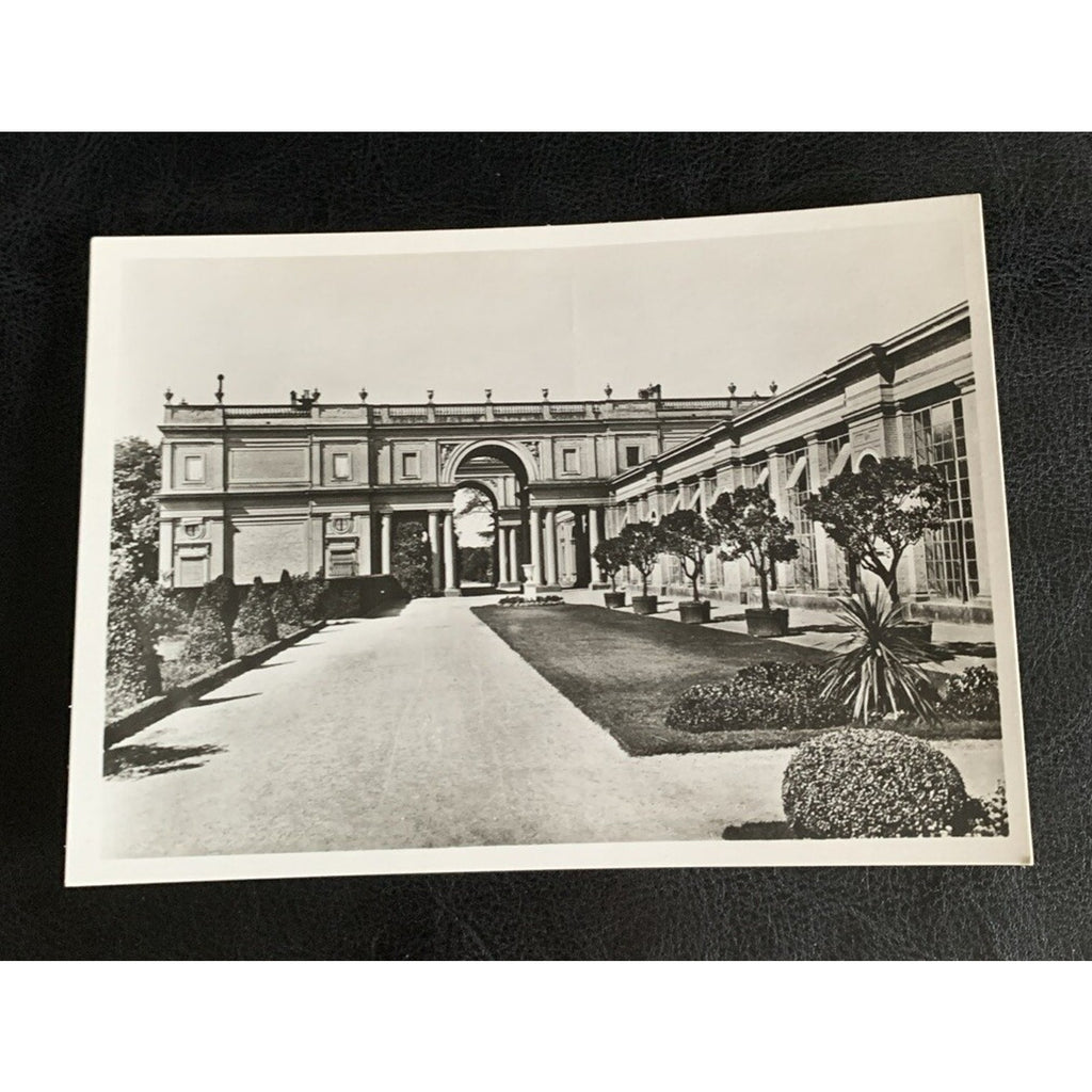 Potsdam Germany Sanssouci The Orangegy Glimpse Through The Wing Vtg Postcard