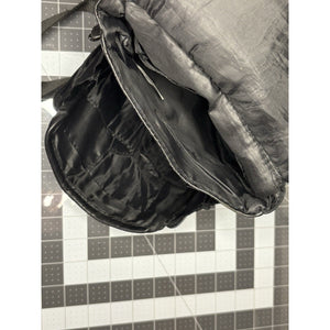 Buxton Genuine Leather Black Shoulder Slingback Hand Bag Purse