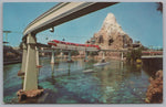 The First Disneyland Monorail System, Vintage Post Card.