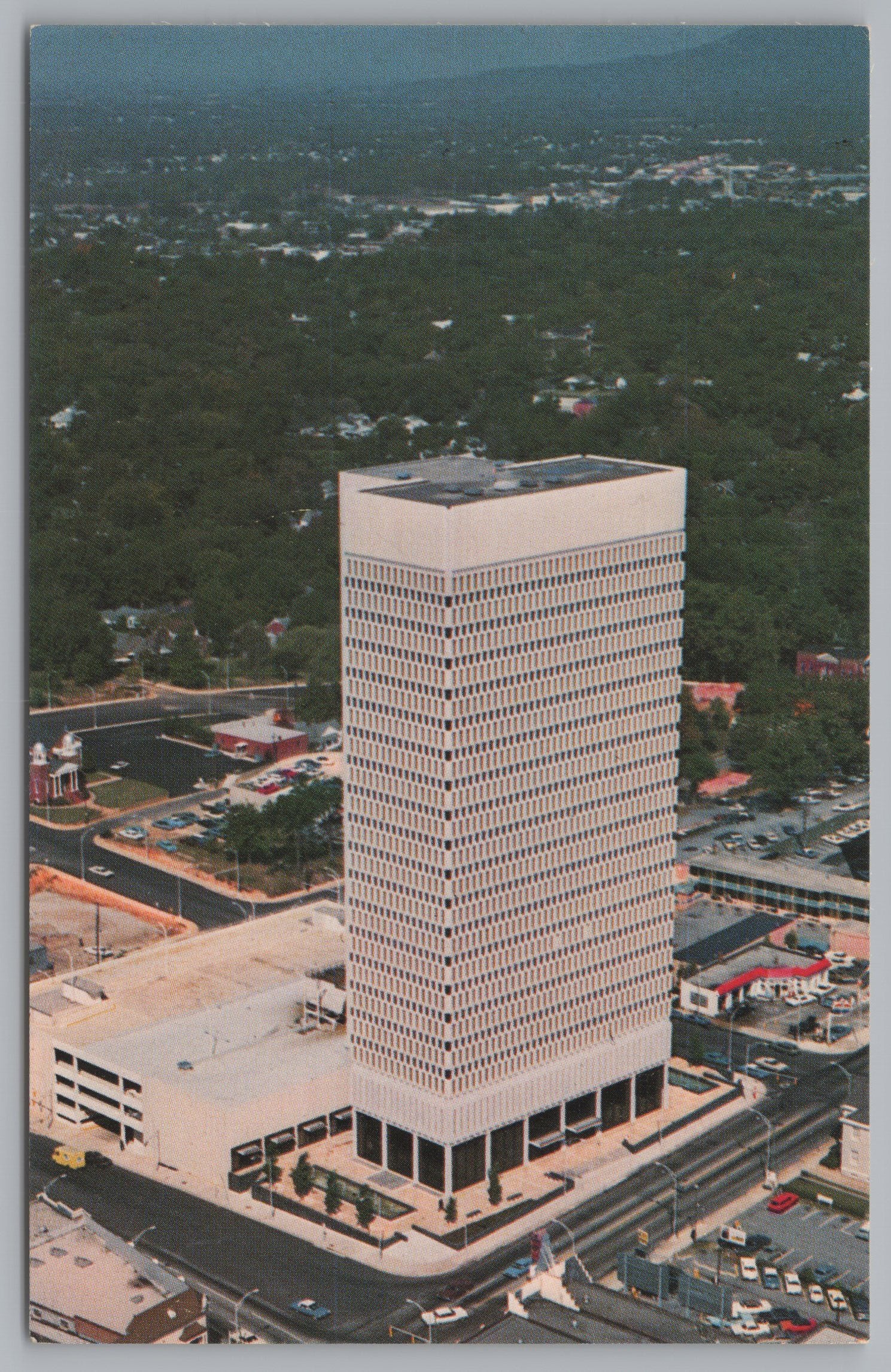 Daniel Building, 25 Stories, Greenville, South Carolina, States Tallest Building, VTG PC