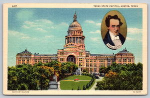 Texas State Capitol, Austin, Texas, USA, Vintage Post Card