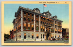 Court House, Poughkeepsie, New York, USA, Vintage Post Card