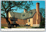 The Public Gaol, Williamsburg, Virginia, Vintage Post Card