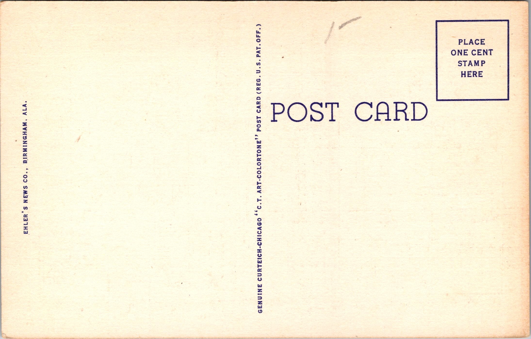 Jefferson County Courthouse, Bessemer, Alabama, USA, Vintage Post Card