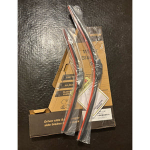 Windshield Wiper Blades, OEM Quality 24” & 18” DSV Standard U-Flat Wiper Blades
