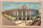 South Station, Boston, Massachusetts, USA, Vintage Post Card