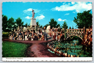 Petersen Rock Gardens, Central Oregon, Vintage Post Card