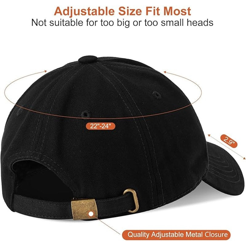 Mothers Day Birthday Gifts for Mom, Best Mom Ever Gifts Cotton Baseball Cap, Adjustable, Breathable Black