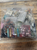 Vintage Lot of Beads, Jewelry Making Assortment, 4lbs Glass, Wood & More!