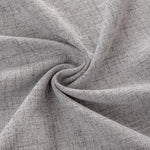 Linen Blackout Curtains Full Light Blocking 2 Panels 52Wx84L/ Light Gray