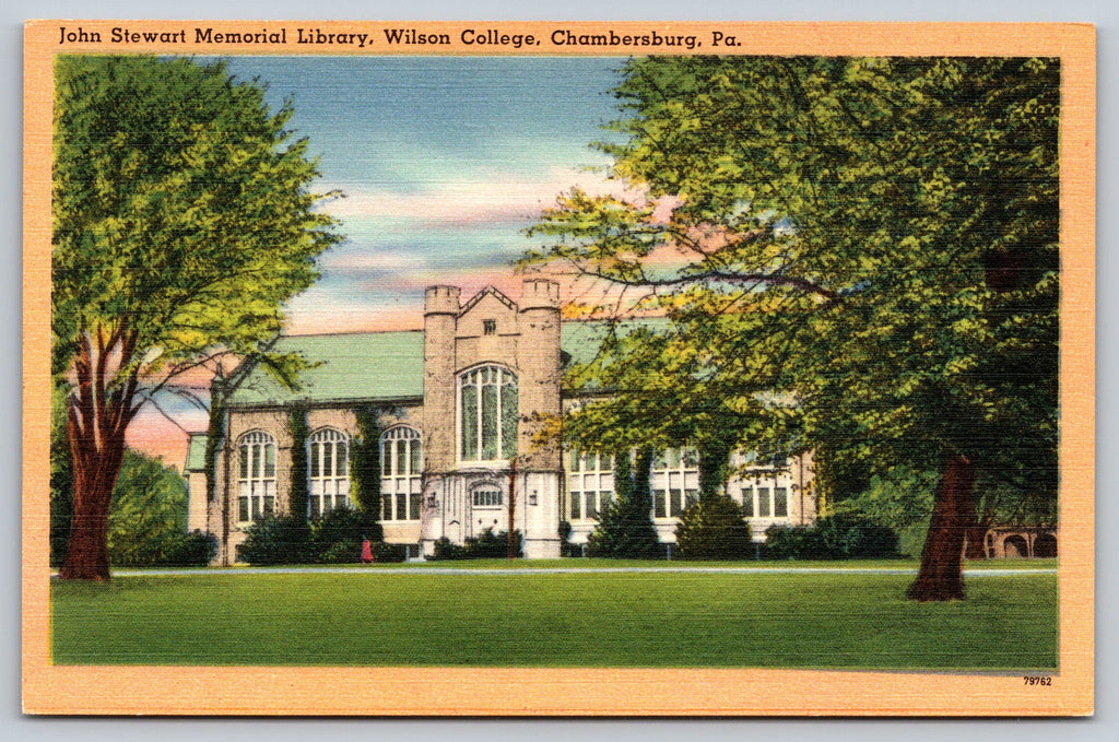 John Stewart Memorial Library, Wilson College, Chambersburg, PA PC