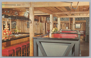 The Coal Mine Tap Room, Necho Allen Hotel, Pattsville, Vintage Post Card.