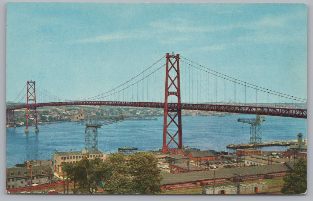 The Angus L. Macdonald Memorial Bridge, Halifax, Dartmouth, Nova Scotia, VTG PC