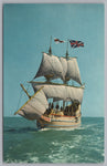 The Susan Constant, Full Sail In Chesapeake Bay, Vintage Post Card.