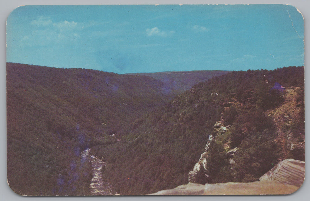 Blackwater Canyon, Blackwater Falls State Park, Tucker Country, Davis, West Virginia, VTG PC