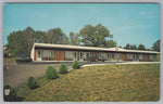 Gorgeous View Motel, Watkins Glen, Route 14, Vintage Post Card.