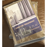 Tan Tab Top Outdoor Curtains Thermal Insulated Patio Waterproof Drapes