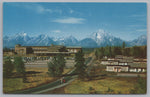 Jackson Lake Lodge, Grand Teton National Park, Wyoming, USA, Vintage Post Card.