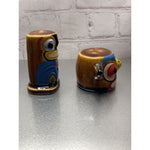 Vintage Empress Totem Salt & Pepper Shakers Japan