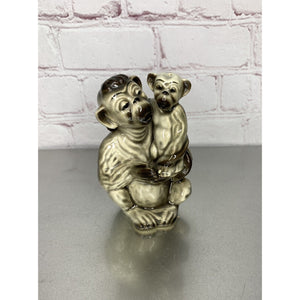Vintage Art Studio Monkey & Baby Salt & Pepper Shakers USA-Read Description